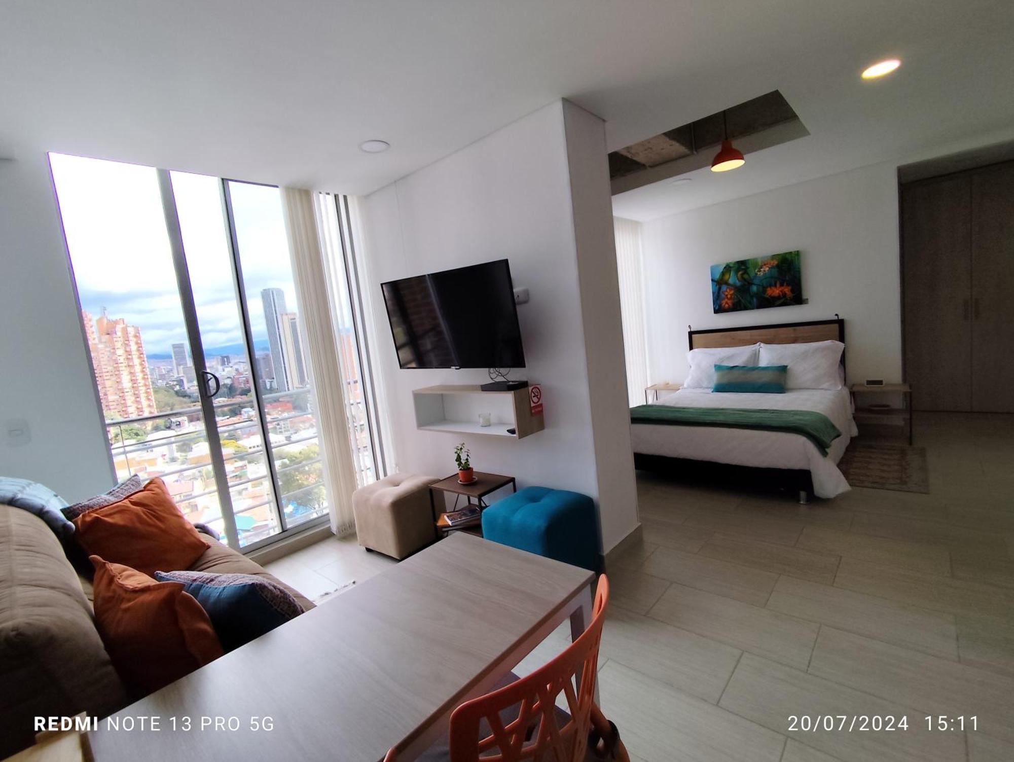Apartaestudio San Martin, La Quinta ボゴタ エクステリア 写真